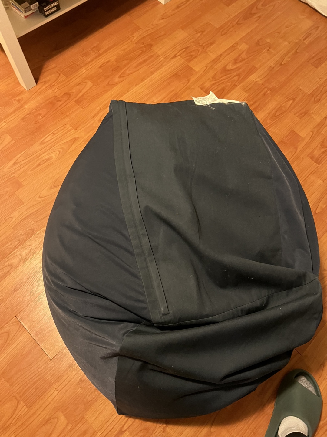MUJI Body Fit Cushion + Cover - Navy blue - photo 3
