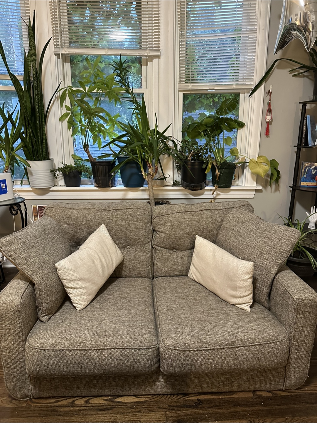 Gray Loveseat