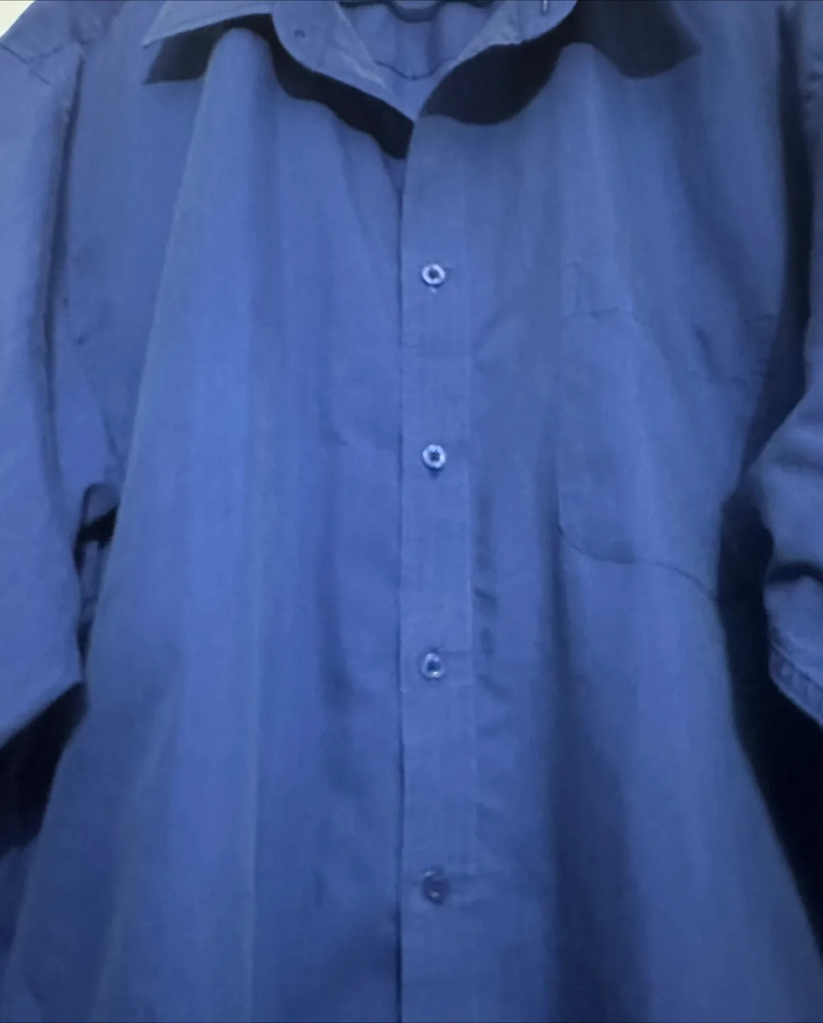 Men's Daniel by Alex Blue Long Sleeve Button-Down Shirt - XXL image indicator(3)