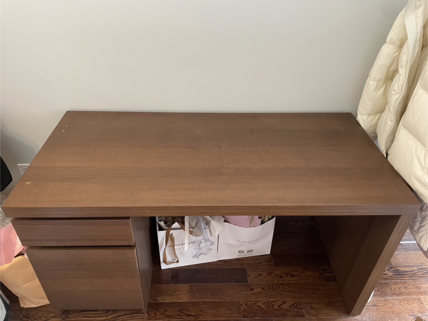 IKEA MAlM Desk Brown