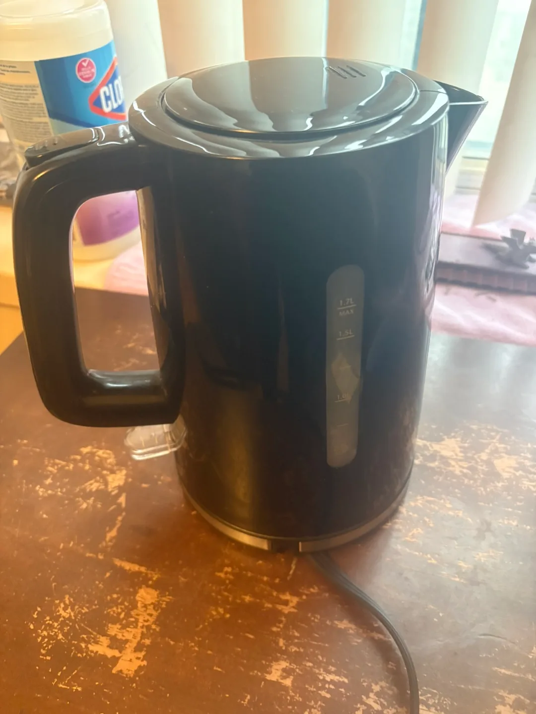 Black Electric Kettle - 1.7L thumbnail