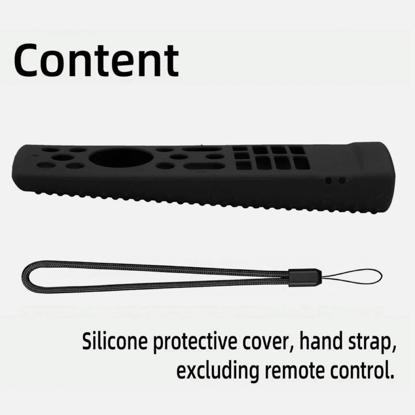 Silicone Case for Hisense TV Voice Remote - U7G U9G U8 Series image indicator(3)