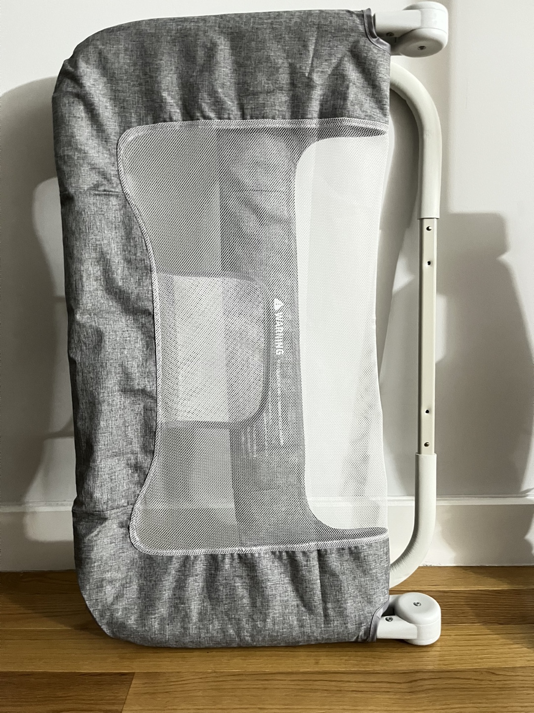 Homeal Bed Rail for Toddlers, Grey, Foldable - photo 2