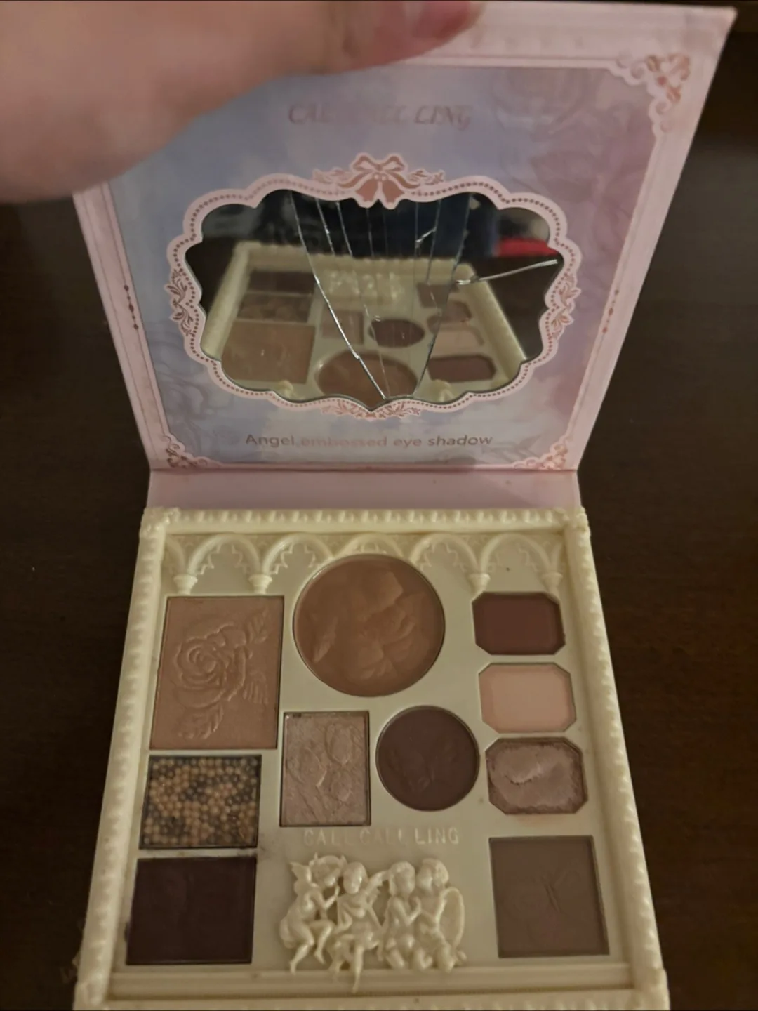 CALCALLING Angel Embossed Eyeshadow Palette image indicator(3)