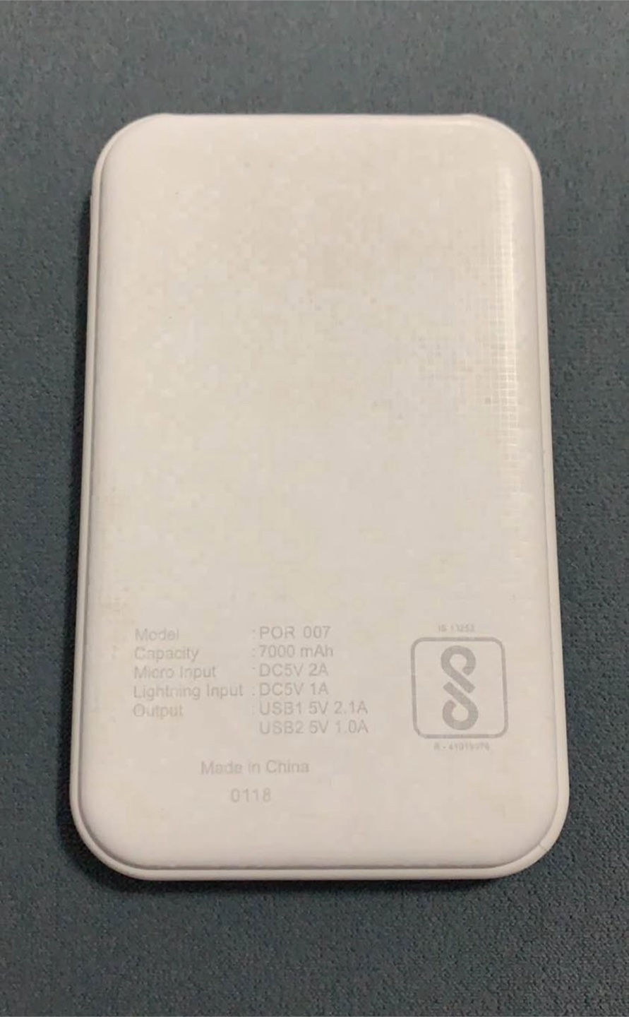 Portronics 7000 mAh Portable Charger - photo 2