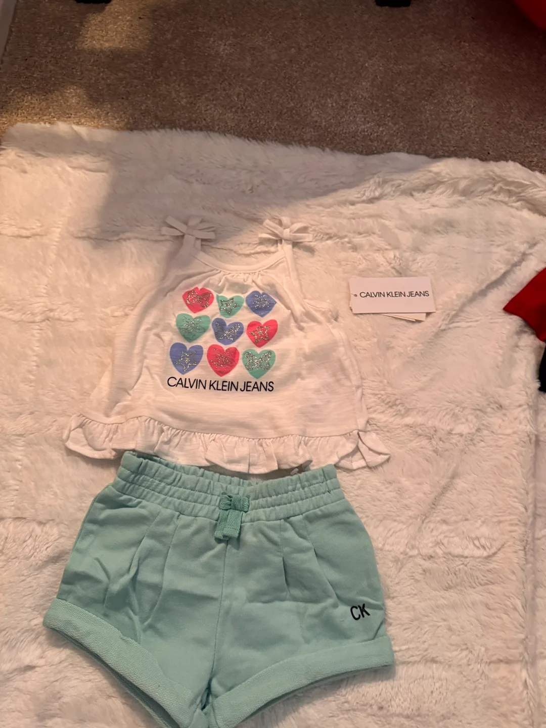 Baby Girl designers set  - Calvin Klein, Tommy Hilfiger & Guess image indicator(4)
