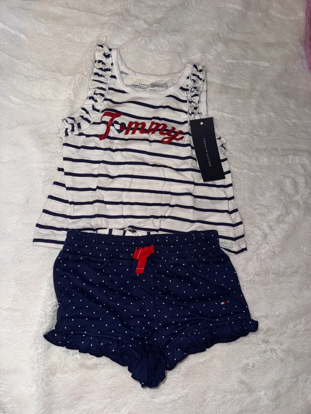 Baby Girl designers set  - Calvin Klein, Tommy Hilfiger & Guess image indicator(8)