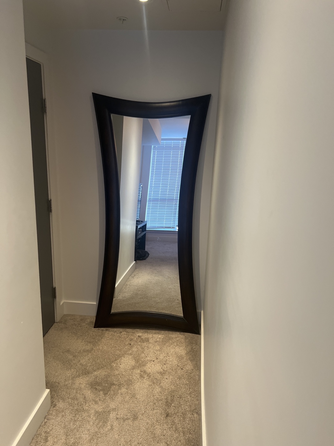 Full-Length Curved Mirror