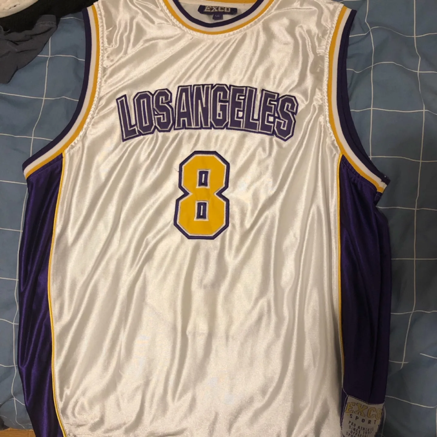 Vintage Los Angeles Lakers #8 Jersey Size L/G thumbnail