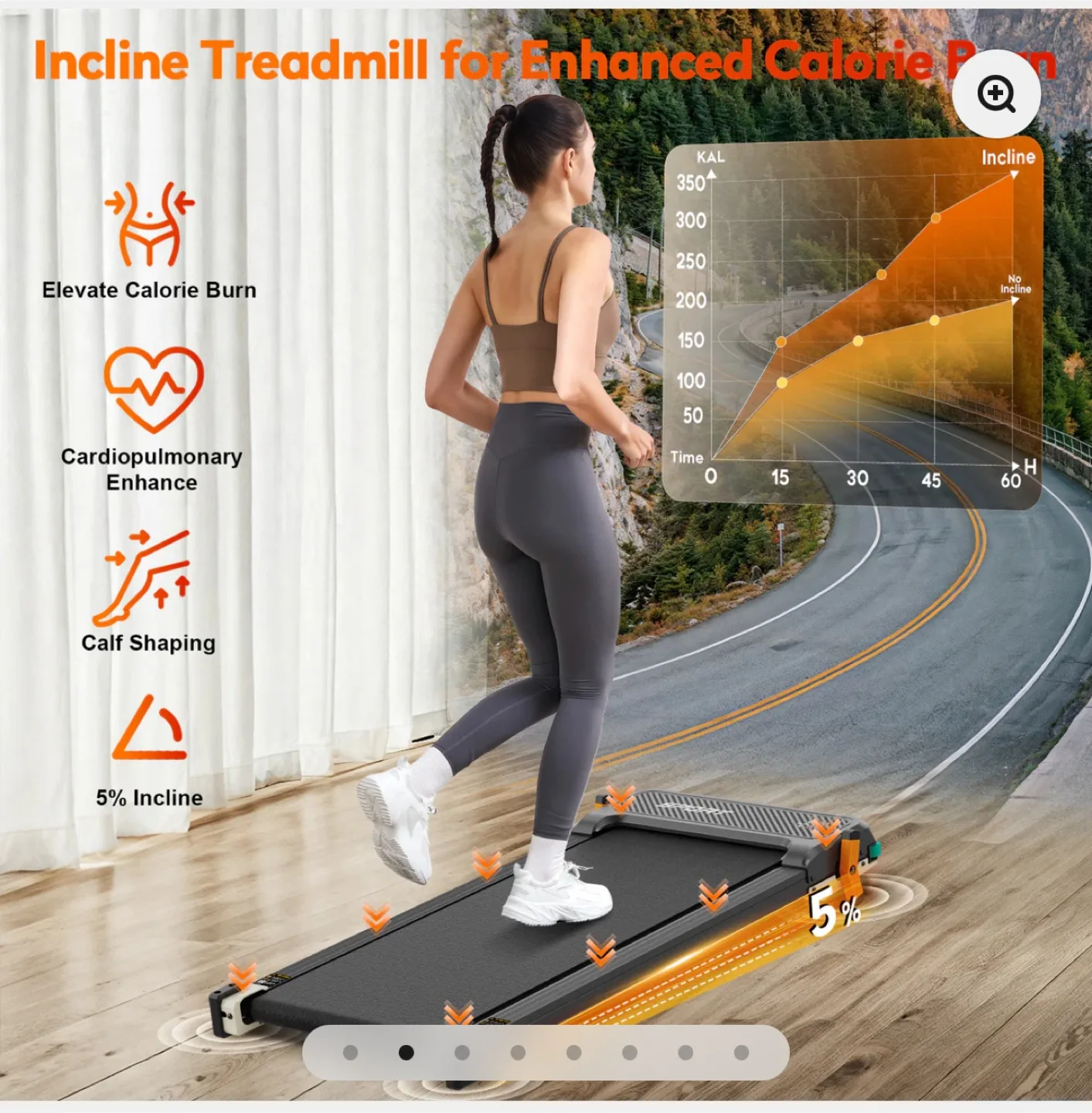 SPORT Model: 520A-A Dual-Sided Treadmill with Massage Function image indicator(2)