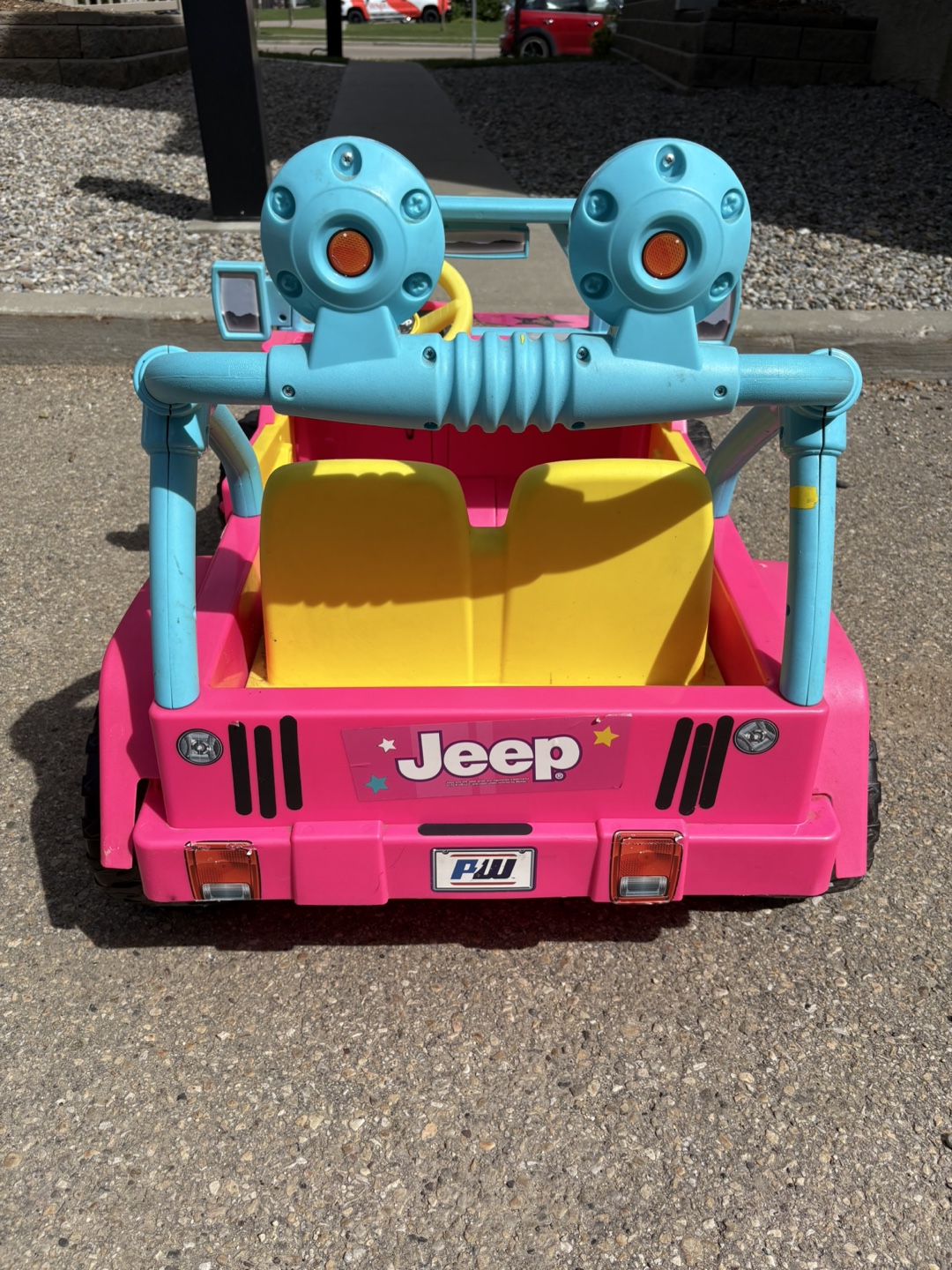 Barbie Jeep Power Wheels Ride-On toy car - photo 2