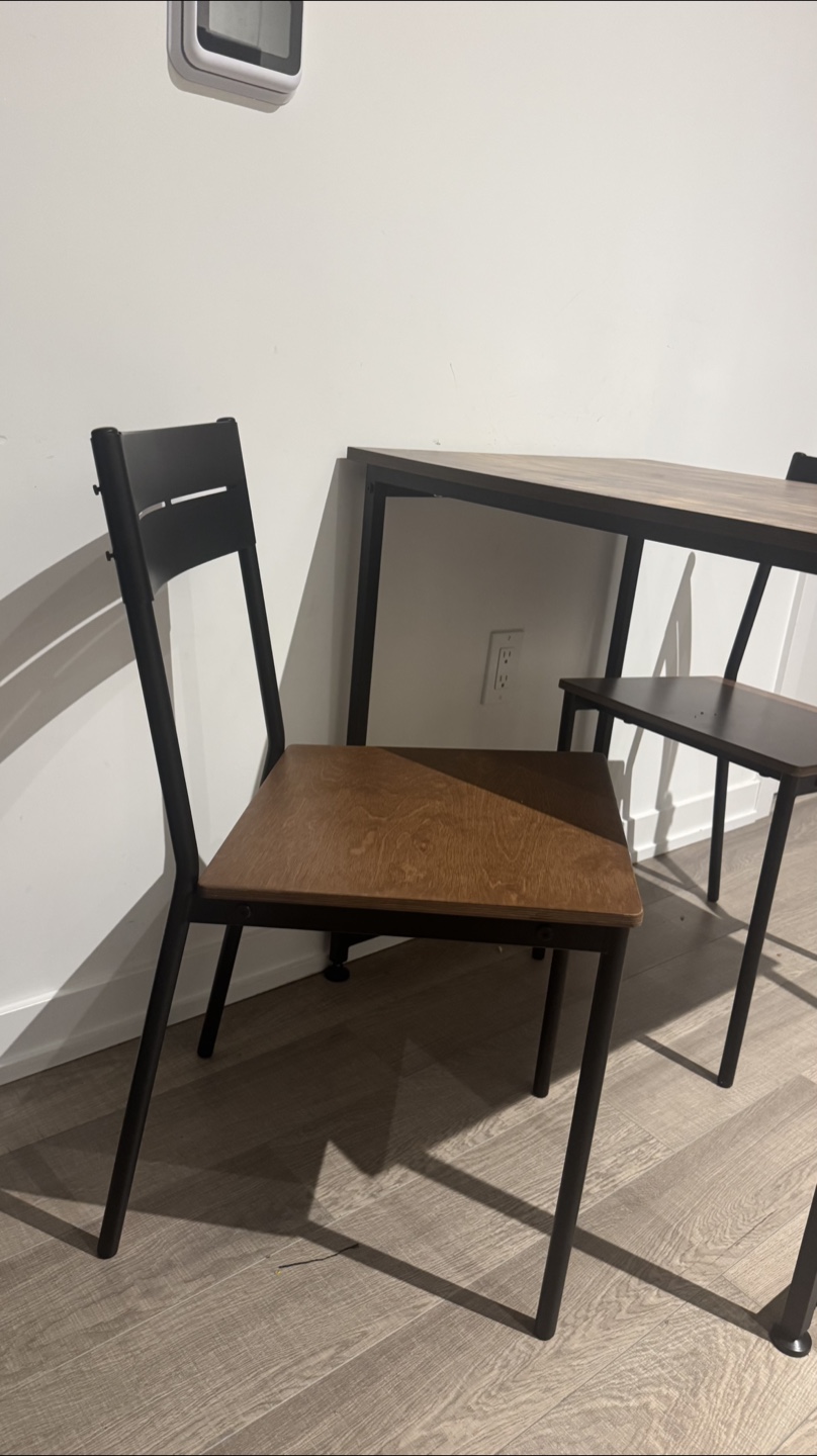 Small Dining Table Set with Two Chairs - photo 5