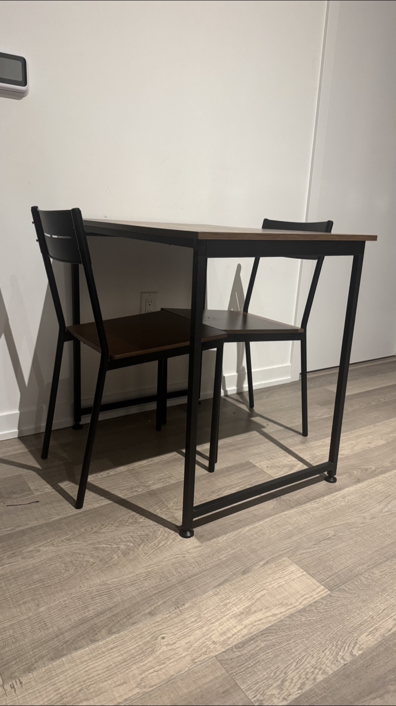 Small Dining Table Set with Two Chairs - photo 3