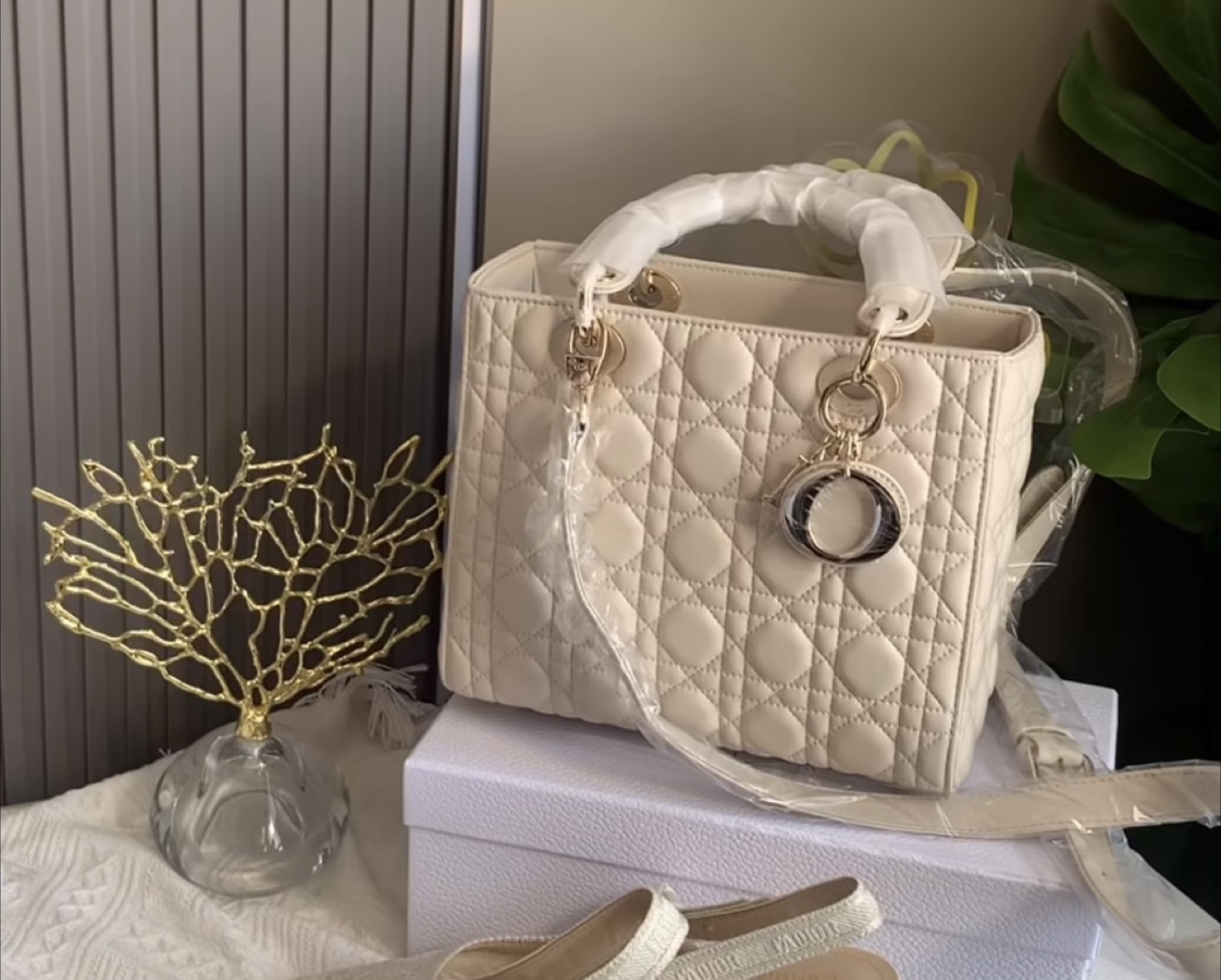 Dior Lady Dior Bag - Beige
