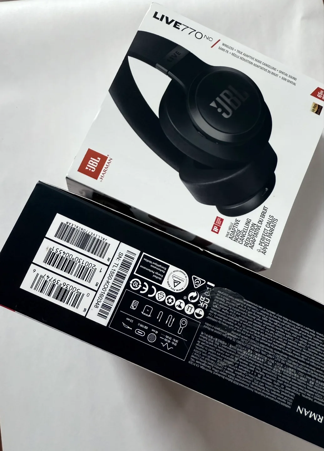 JBL LIVE770NC Wireless Noise Cancelling Headphones image indicator(8)