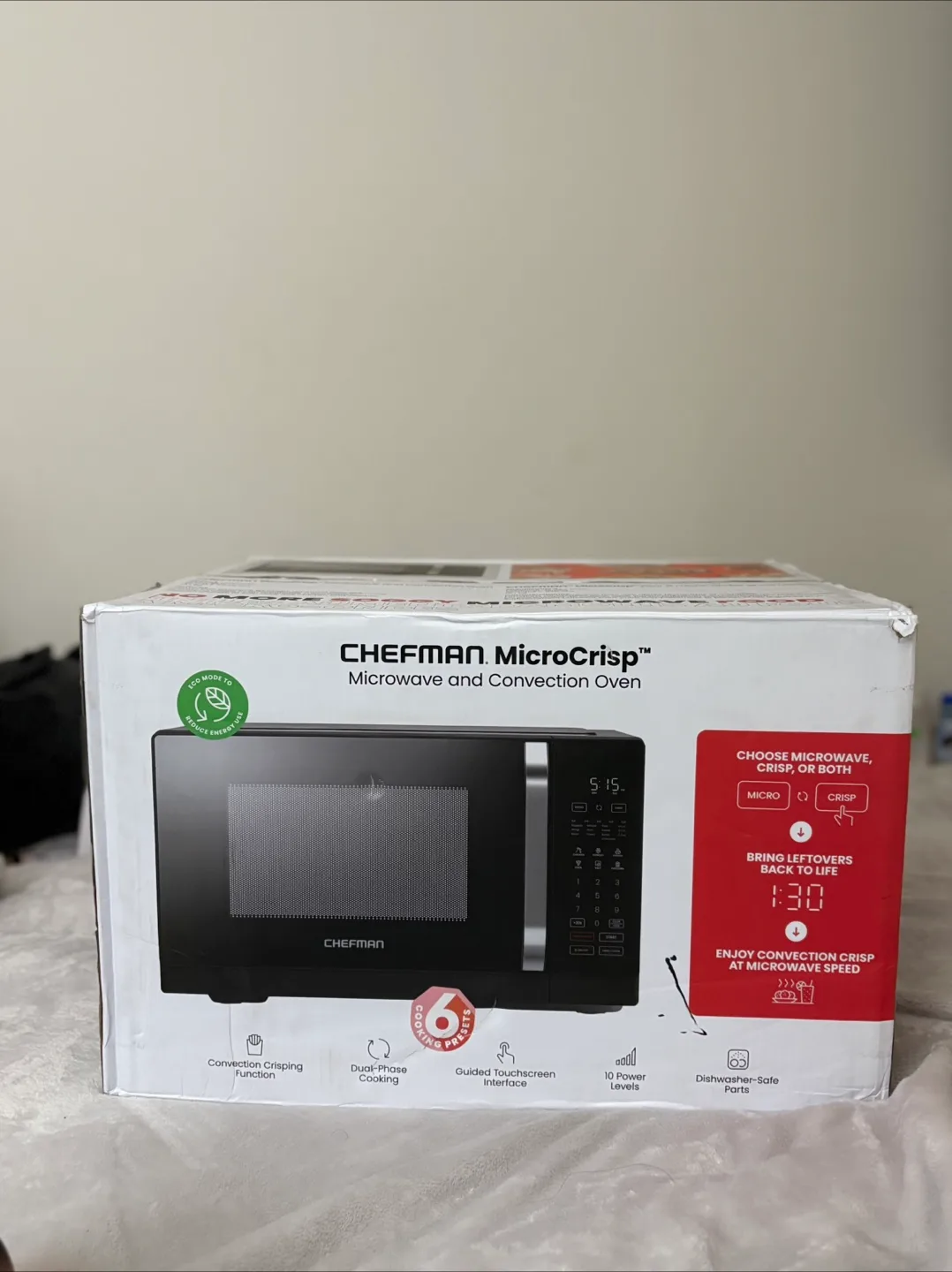 CHEFMAN MicroCrisp Microwave and Convection Oven thumbnail