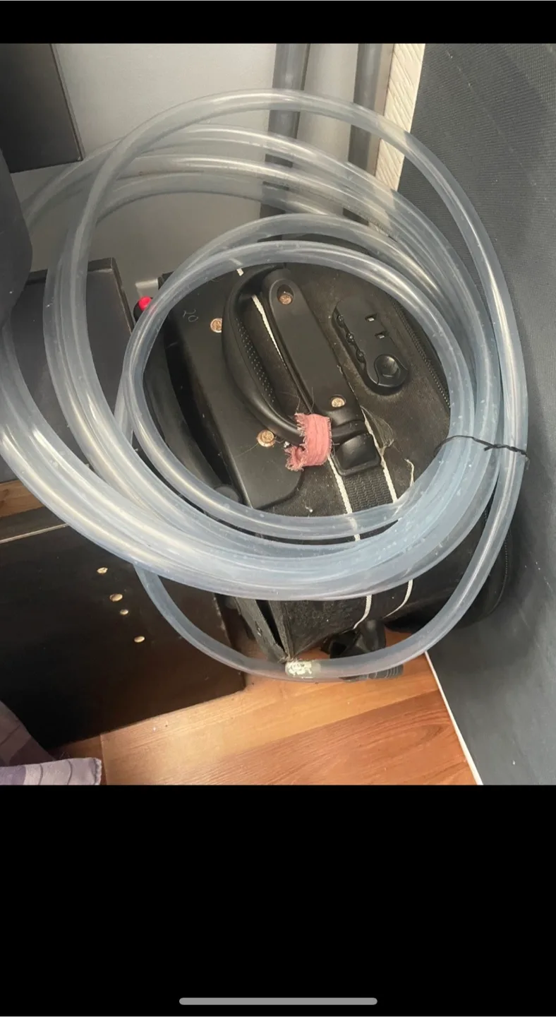 Clear tubing and hard case#freecycle thumbnail