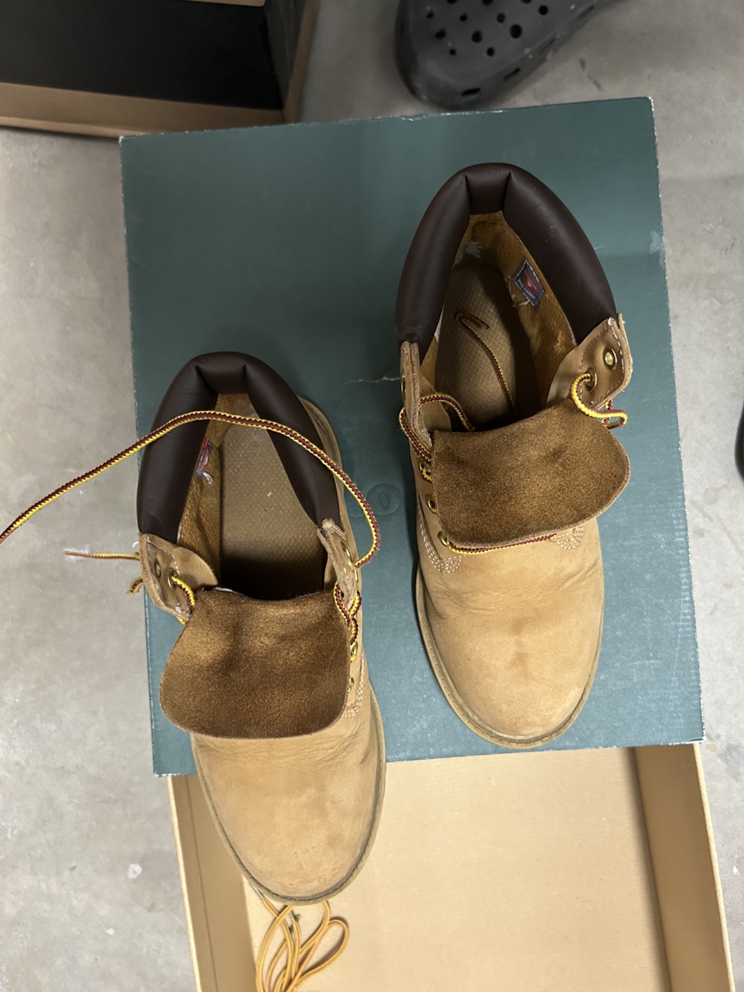 Timberland Boots - Wheat Nubuck Leather - photo 4