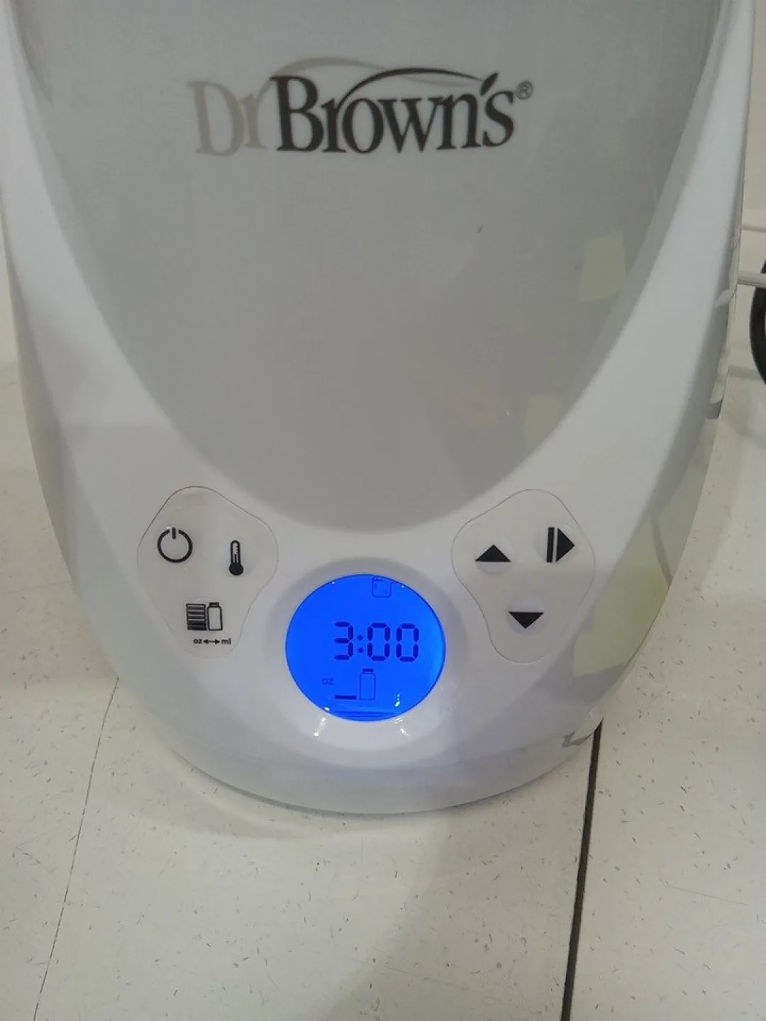 NEW DR.BROWNS DELUXE BOTTLE WARMER AND STERILIZER image indicator(2)