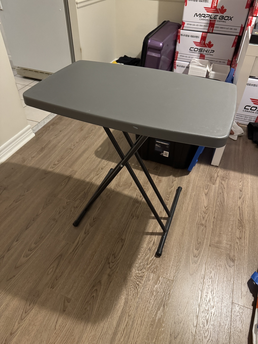 Star Elite Adjustable Folding Table