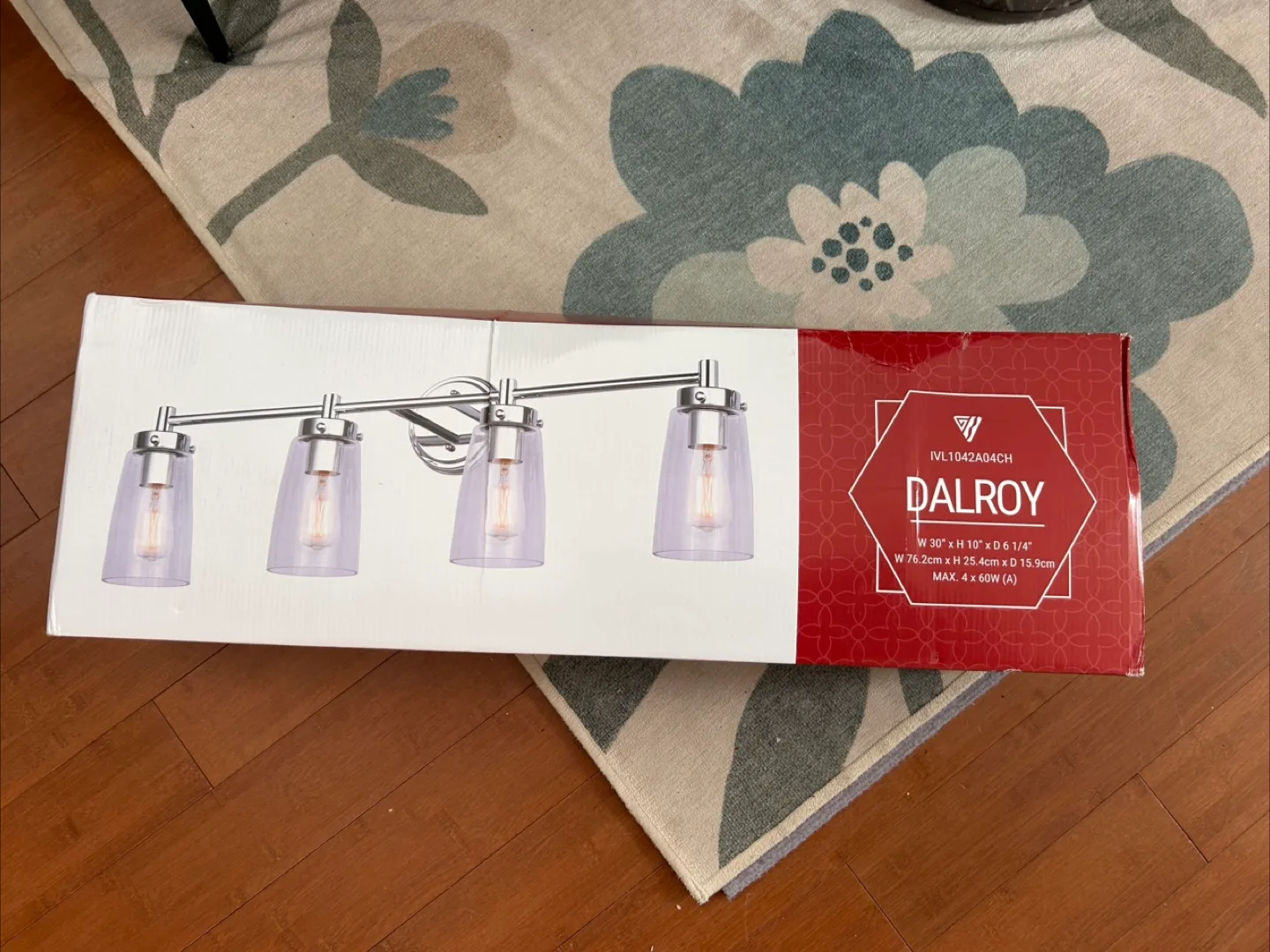 Dalroy 3-Light Vanity Light Fixture - New in Box thumbnail