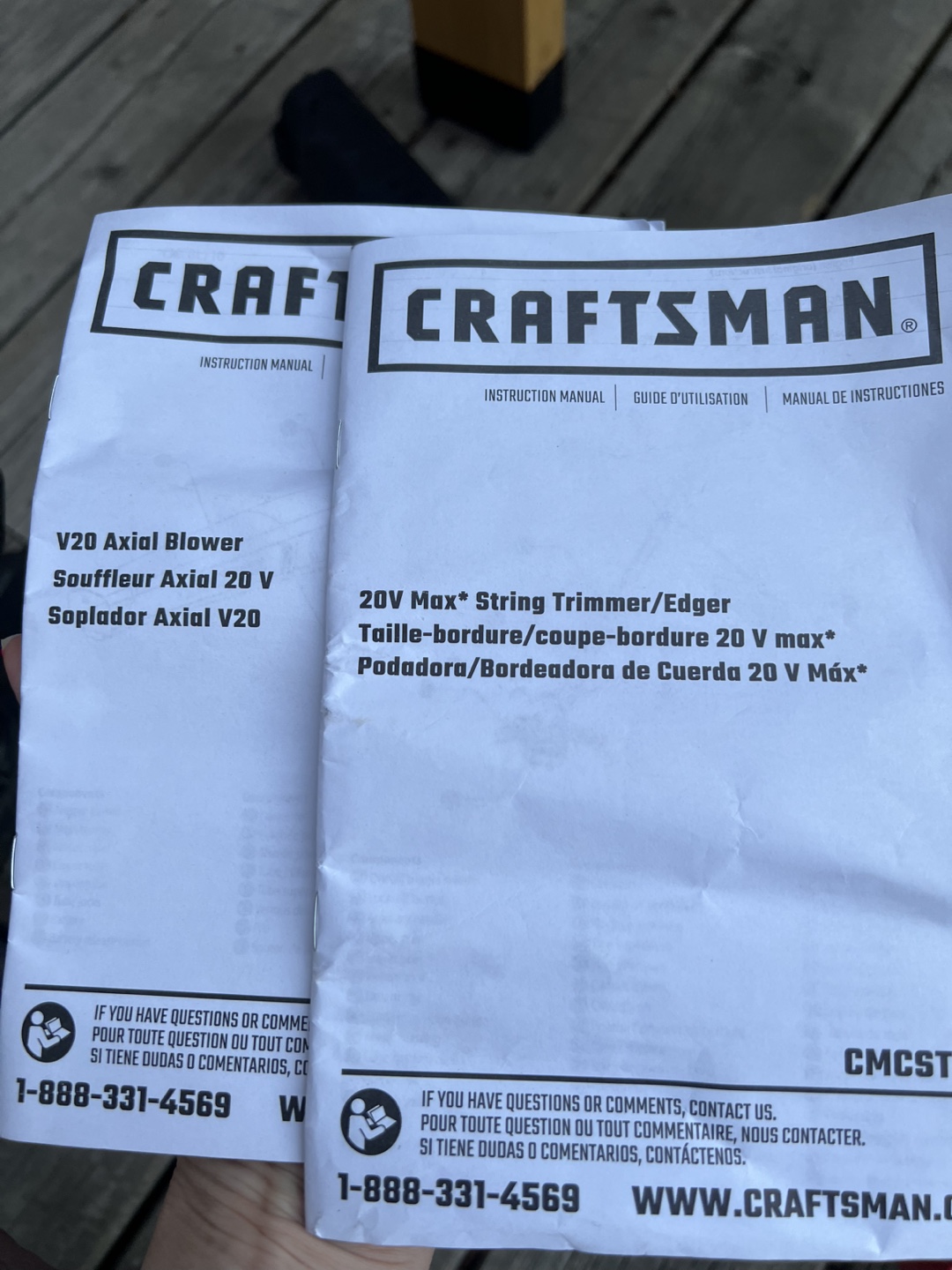 Craftsman V20 Trimmer Blower Combo - photo 4