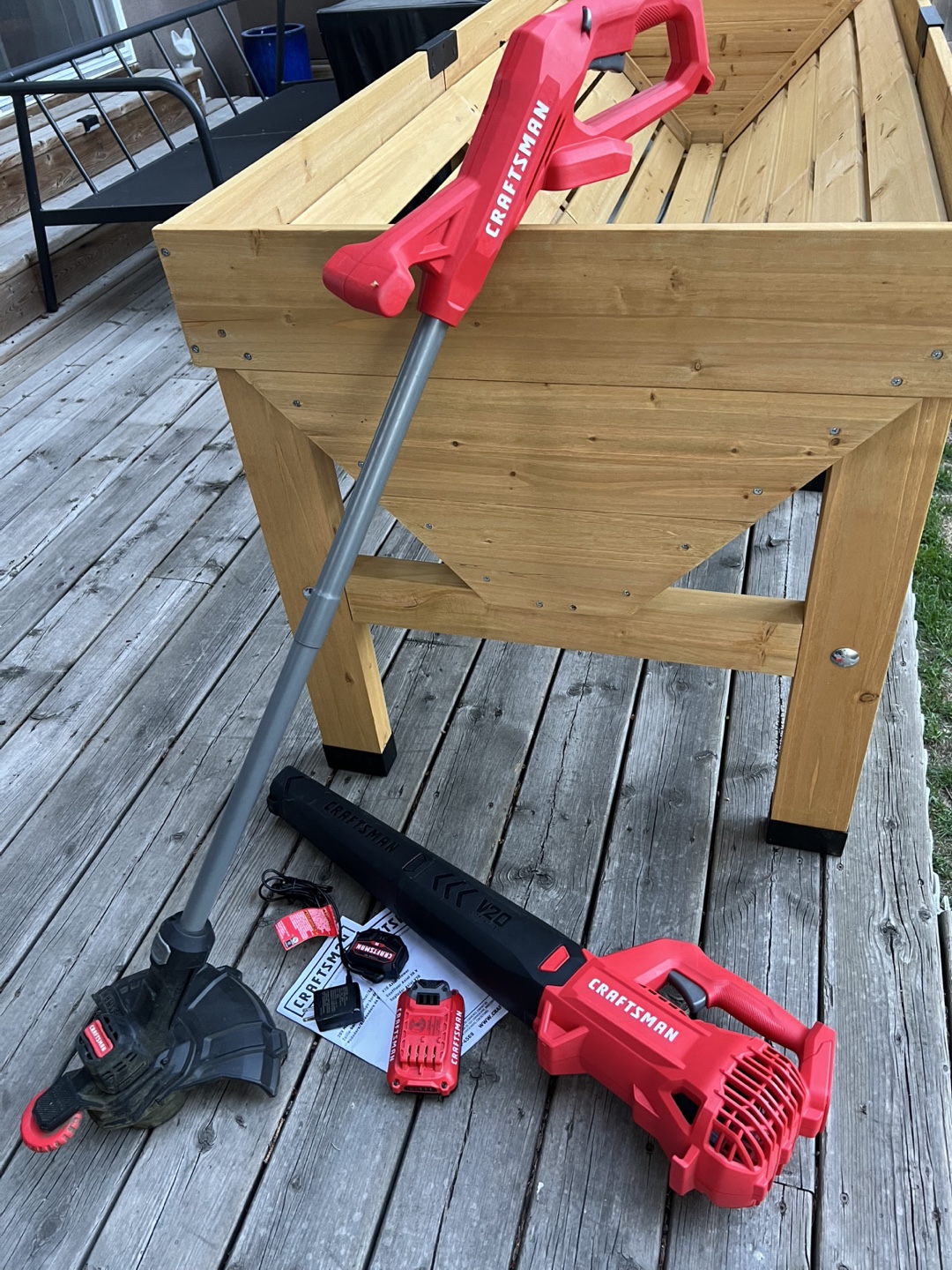 Craftsman V20 Trimmer Blower Combo - photo 5