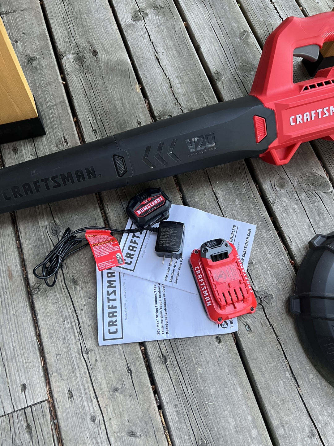 Craftsman V20 Trimmer Blower Combo - photo 2