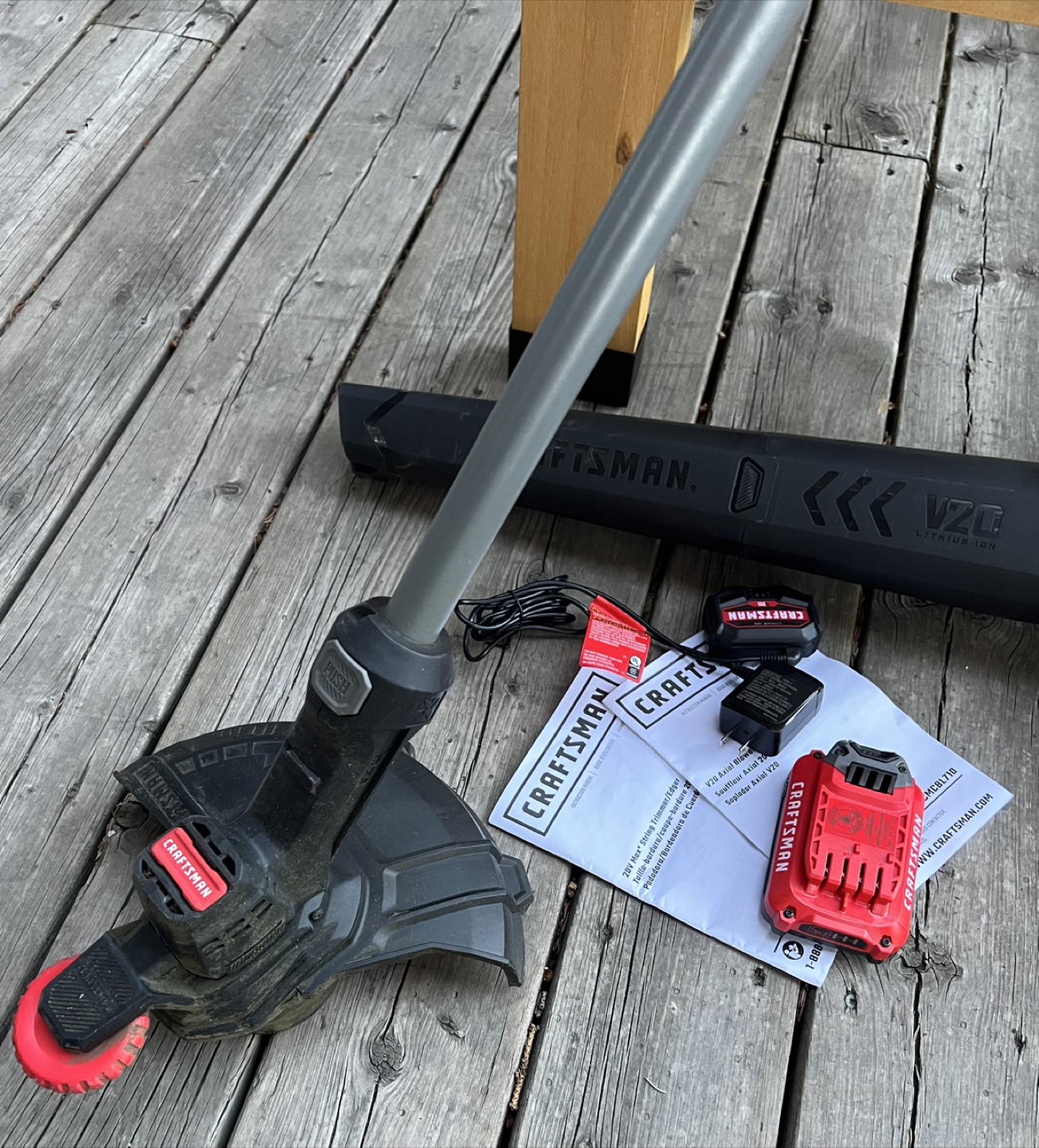 Craftsman V20 Trimmer Blower Combo - photo 3