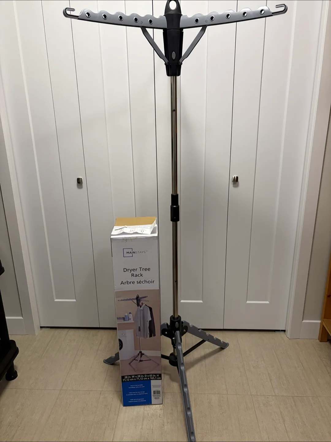 *Like New* Dryer Tree Rack - Collapsible and Portable image indicator(5)