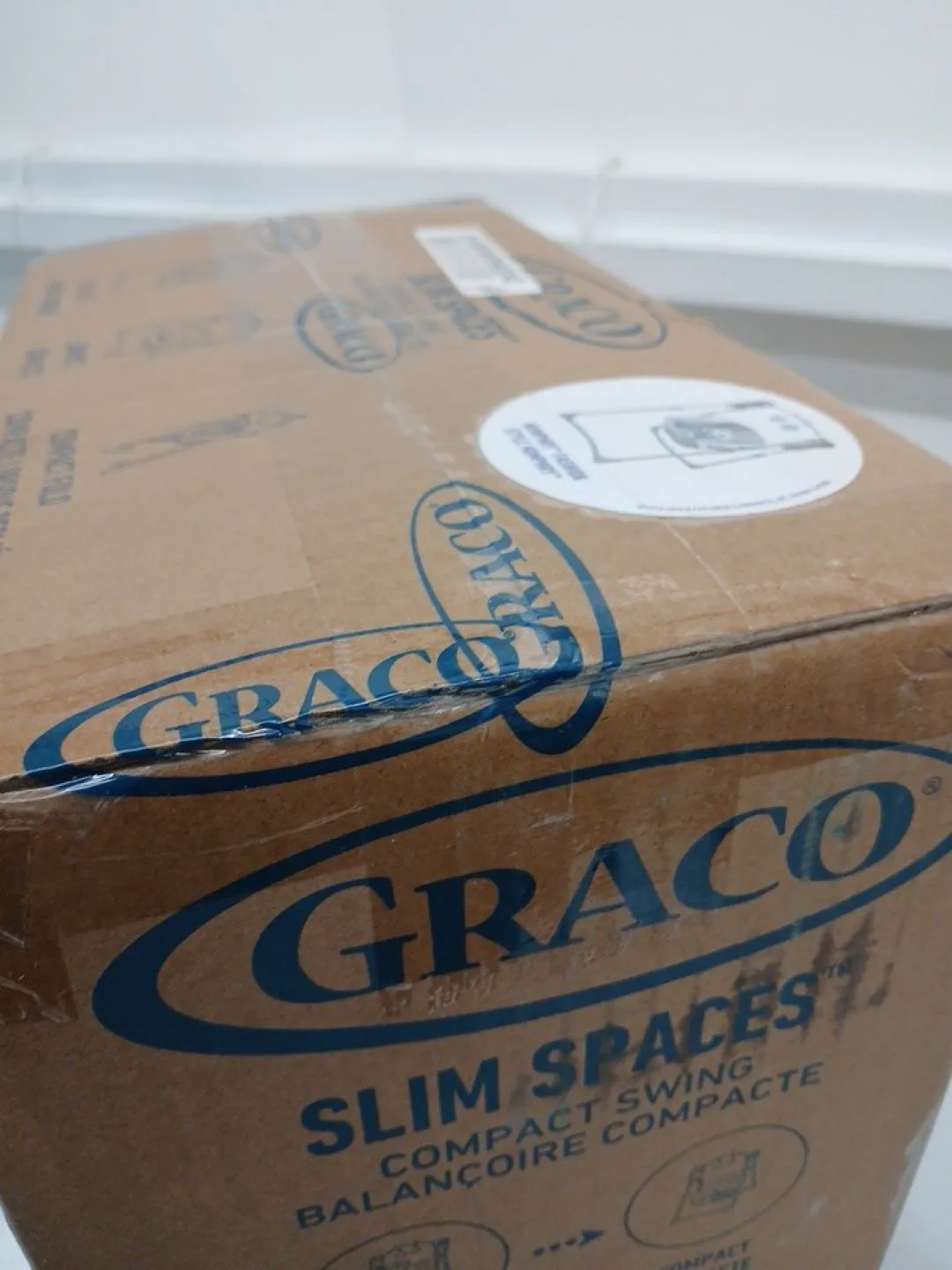 BRAND NEW GRACO SLIM SPACES COMPACT SWING image indicator(3)