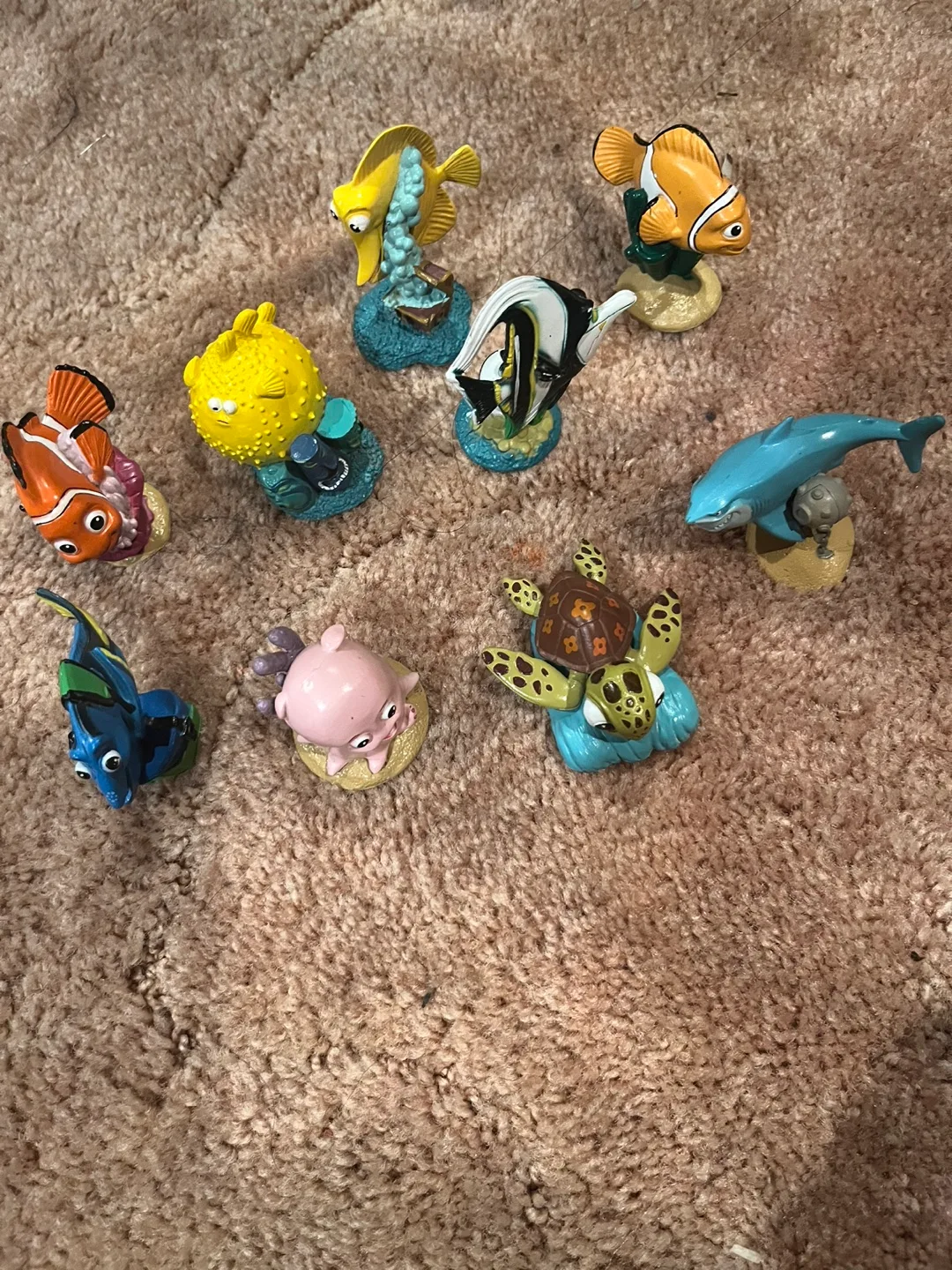 Finding Nemo Figurines - Set of 9 thumbnail