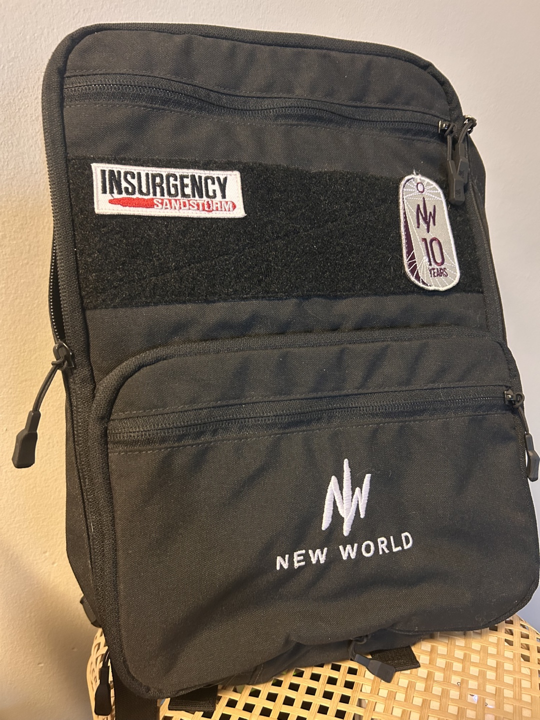 OFFICIAL New World Backpack - Black - Tactical Style