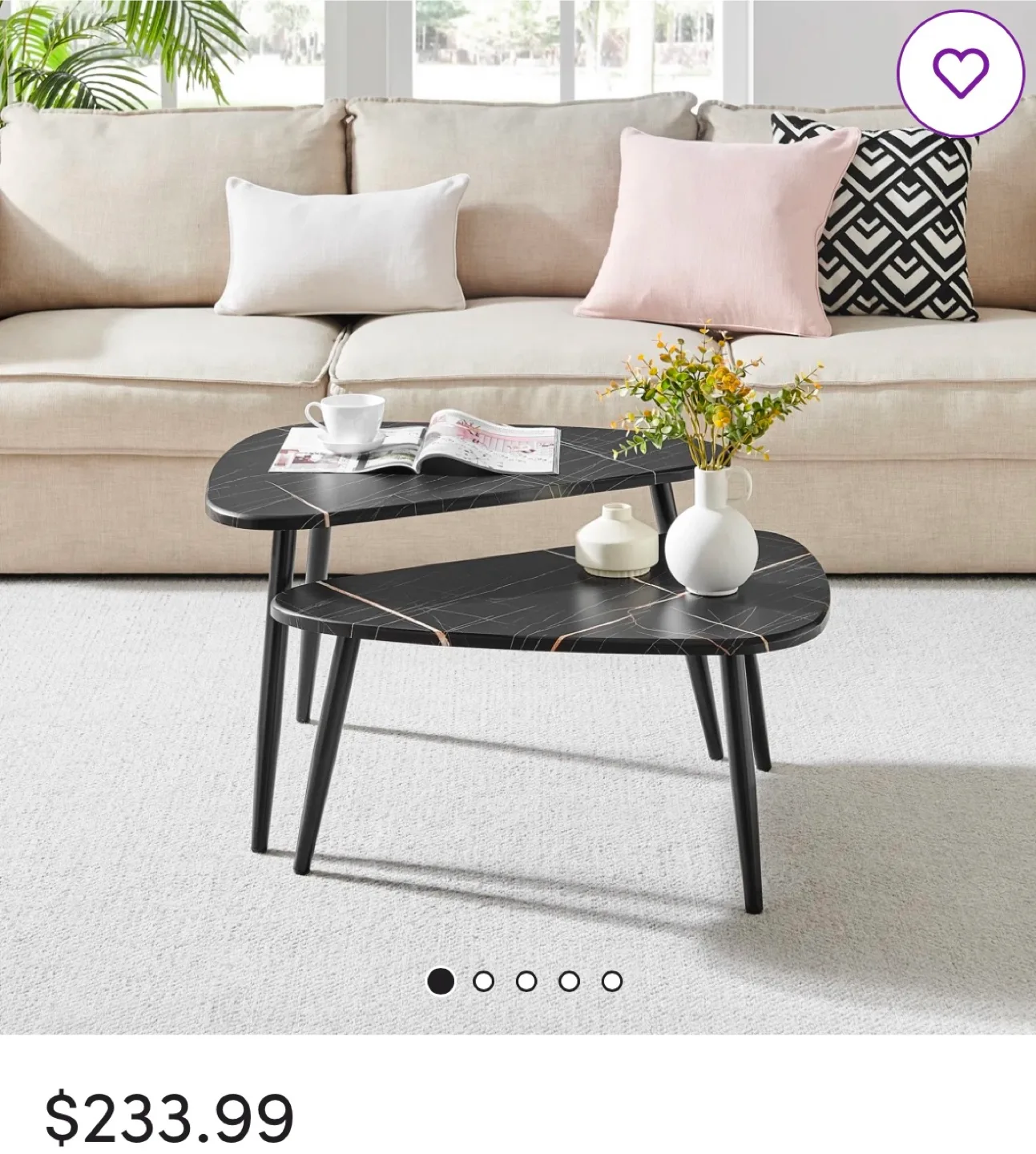 Jisella 3 Legs Nesting Table Sets image indicator(2)