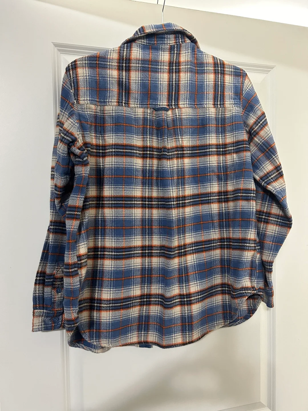 American Eagle Oversized plaid cotton Button-Up Shirt size xs/s image indicator(9)