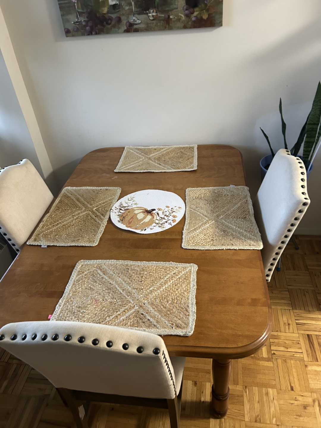 Table and 3 chairs