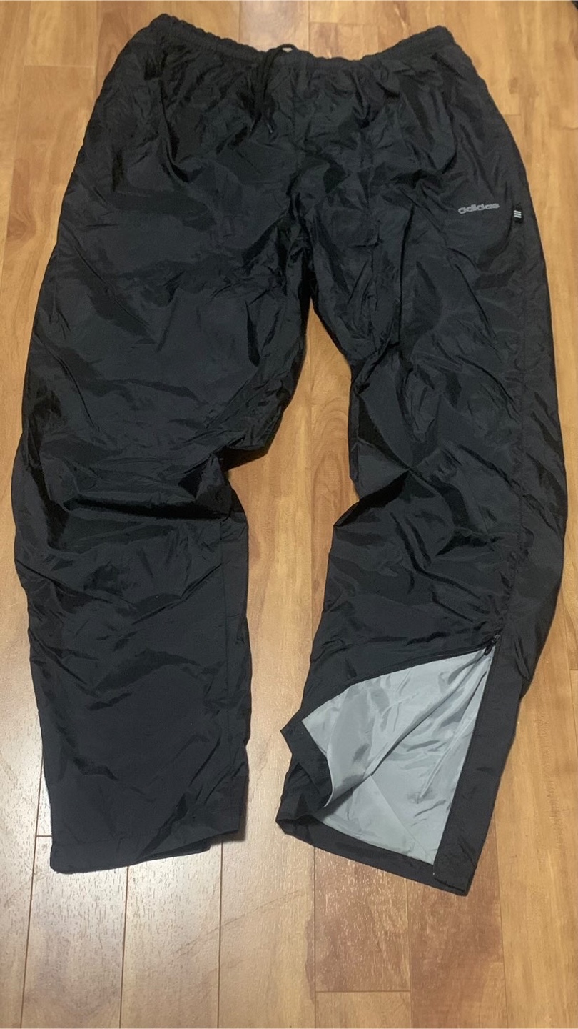 Adidas black track pants