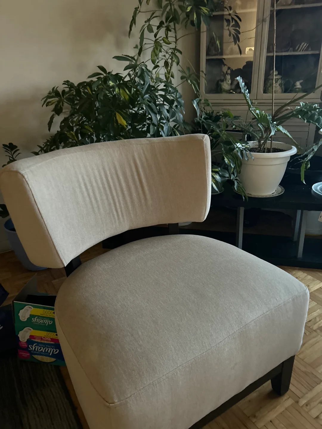 Beige Accent Chair thumbnail