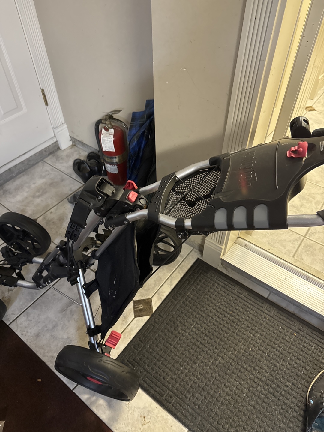 CaddyTek CaddyCruiser ONE v3 Golf Push Cart