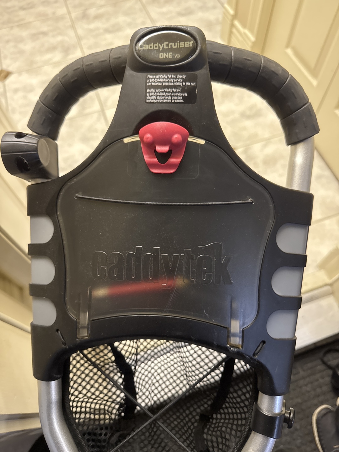 CaddyTek CaddyCruiser ONE v3 Golf Push Cart - photo 3