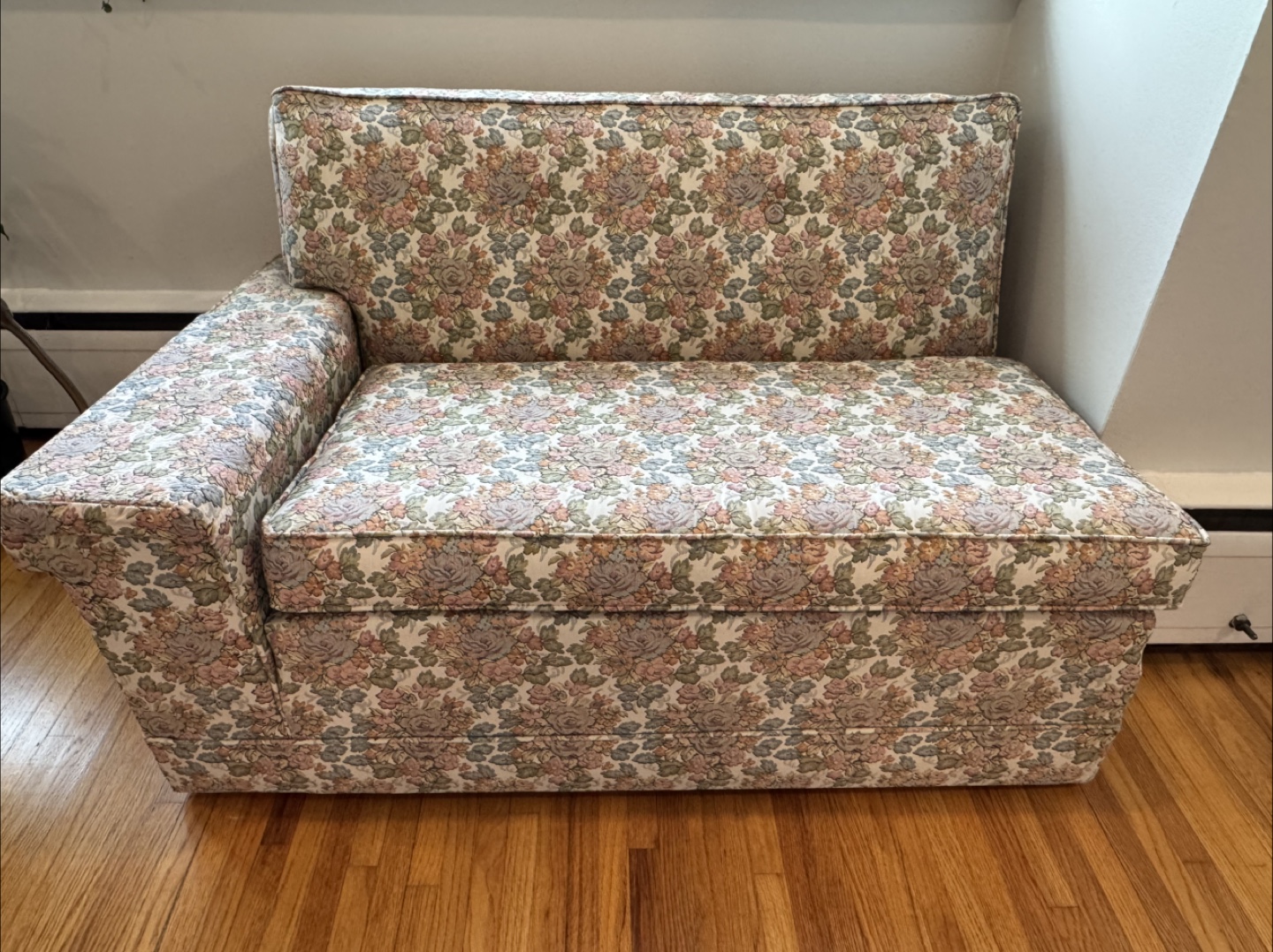 Vintage Floral Loveseat