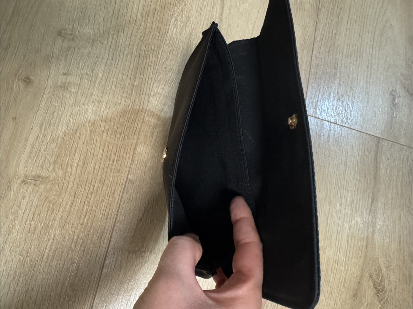 Giorgio Armani Black Clutch - photo 2