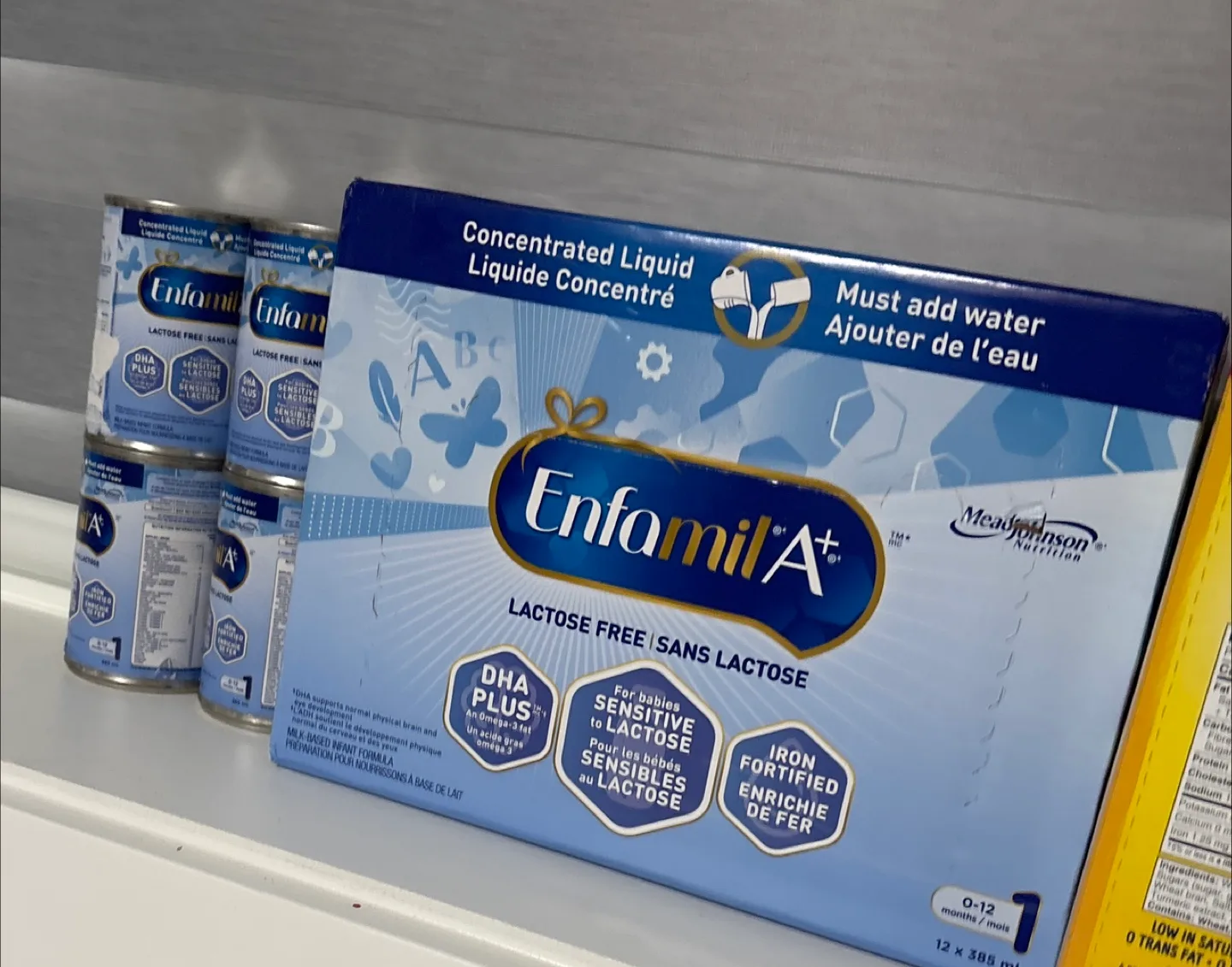 Enfamil A+ Lactose Free Infant Formula (12 x 385 ml) thumbnail