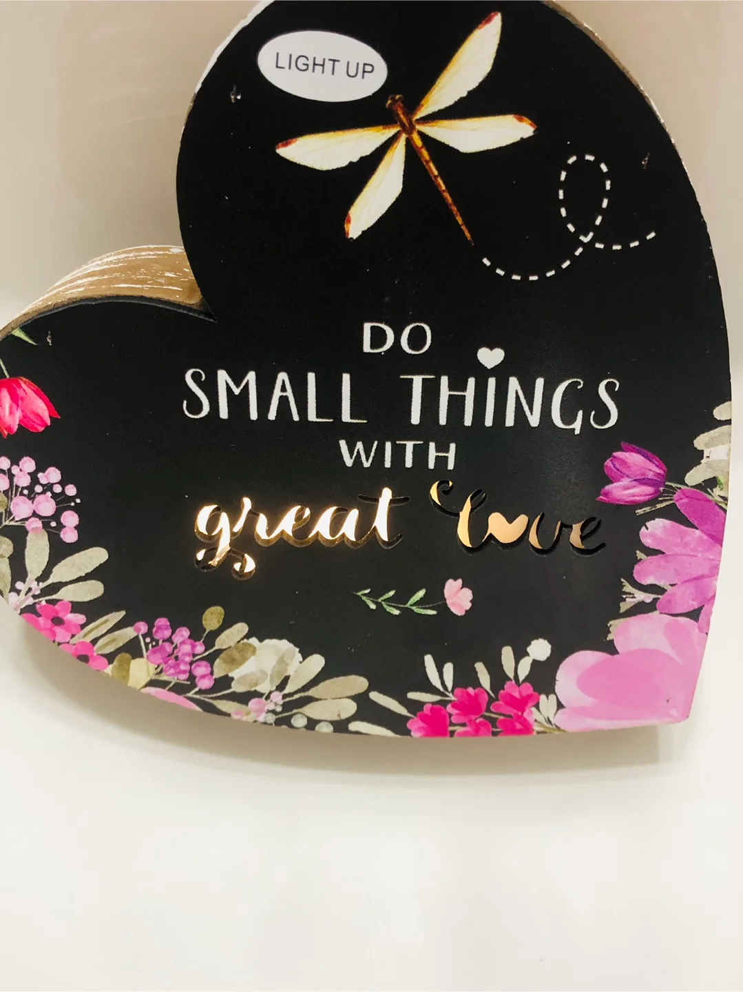 Set of Two Light-Up Heart-Shaped Decor image indicator(4)