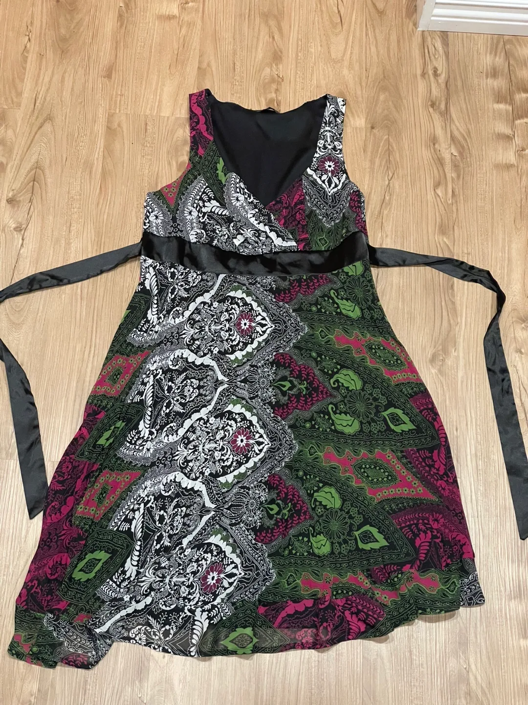 XOXO Women's Size Large Sleeveless Summer Dress thumbnail