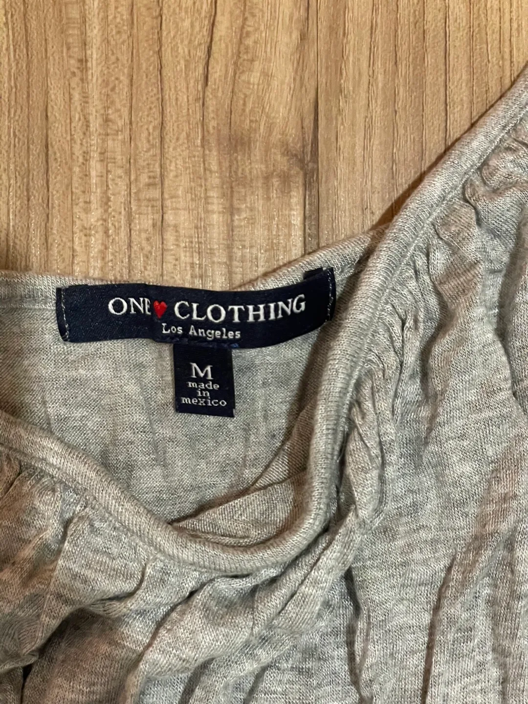 One Clothing Grey Mini Dress Size Medium image indicator(2)