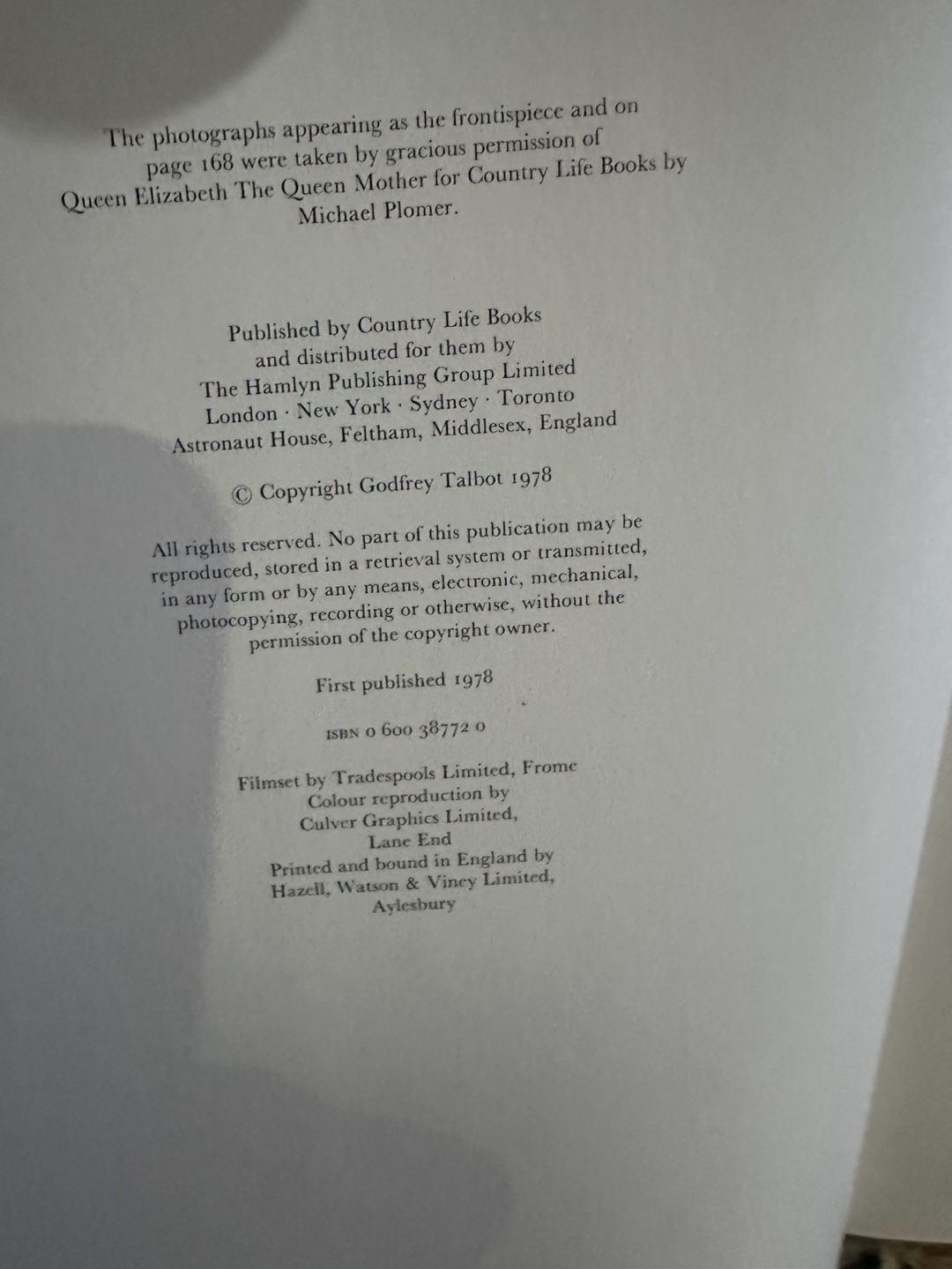 The Country Life Book of Queen Elizabeth The Queen Mother - photo 2