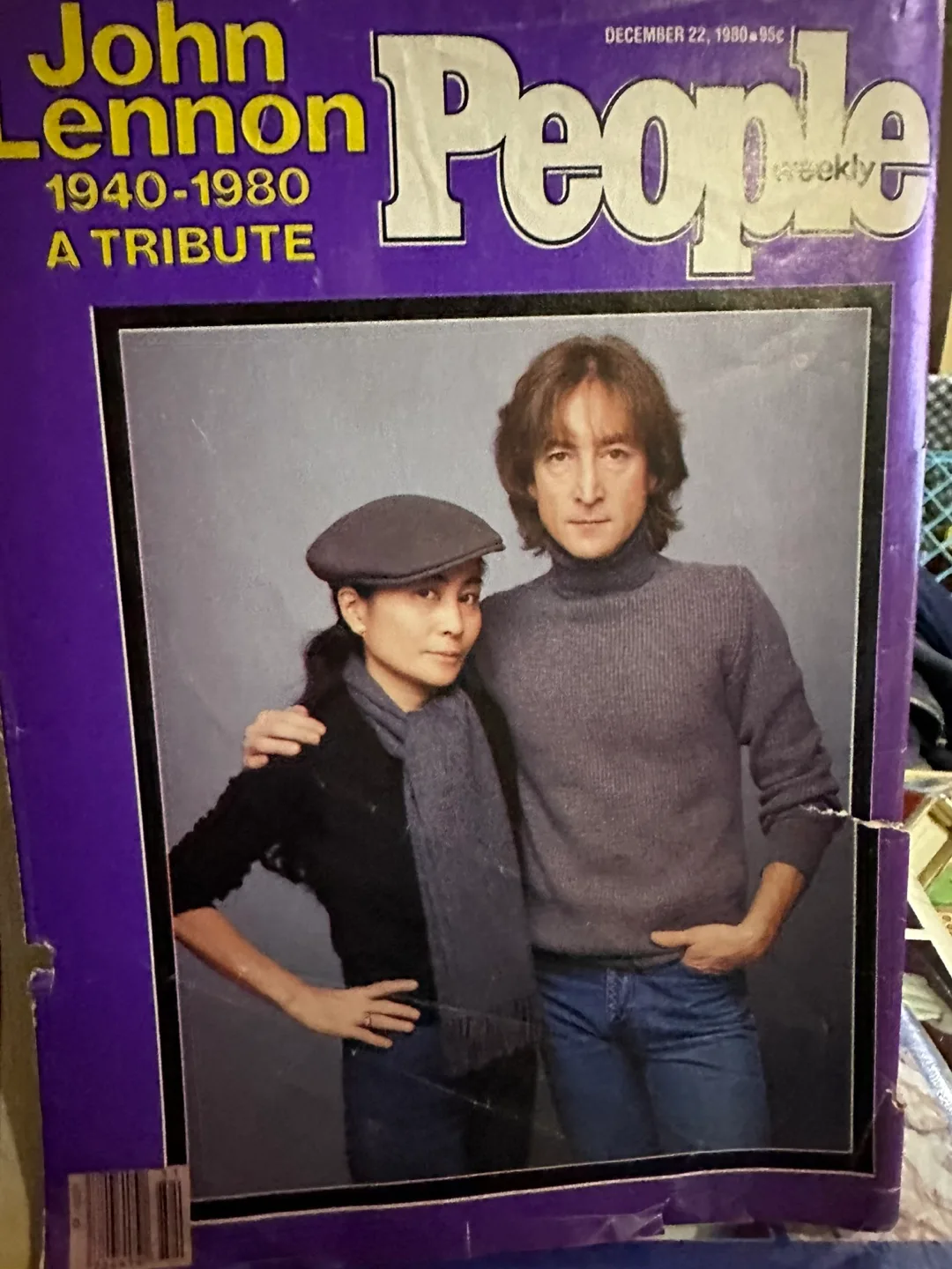 People Magazine - John Lennon Tribute - December 22, 1980 thumbnail