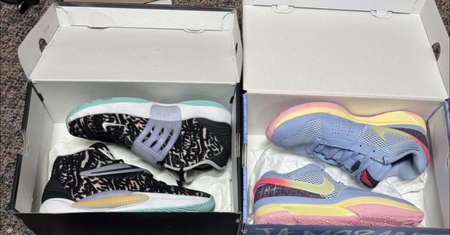 Nike Kd 14 and  Ja Morant 1 Size 8. Men’s