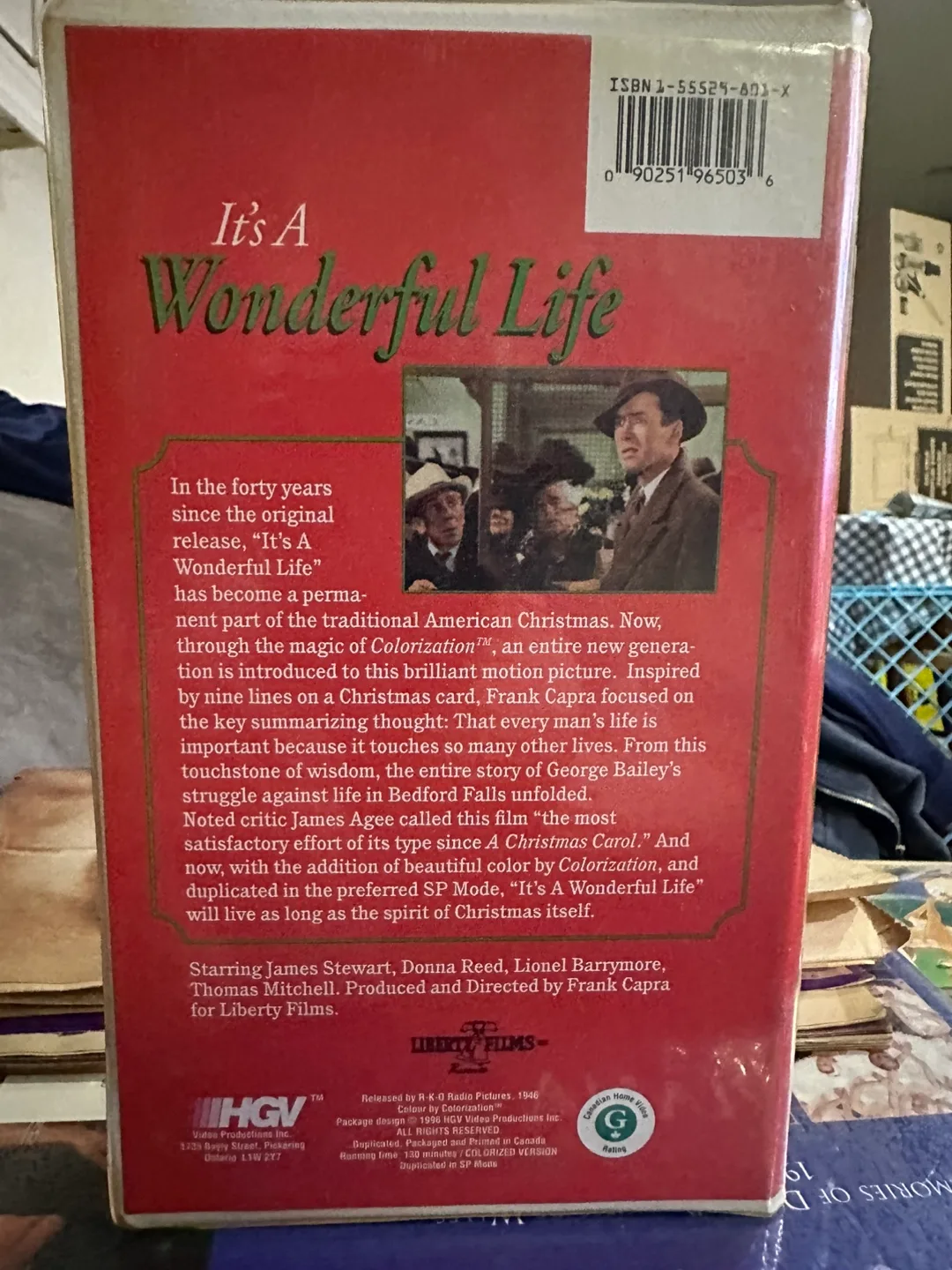 It's A Wonderful Life VHS Tape - Colorized Version image indicator(2)
